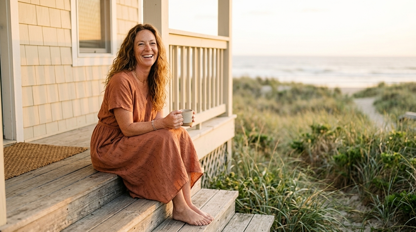 Lillie's Fashion Boutique — coastal cottage porch